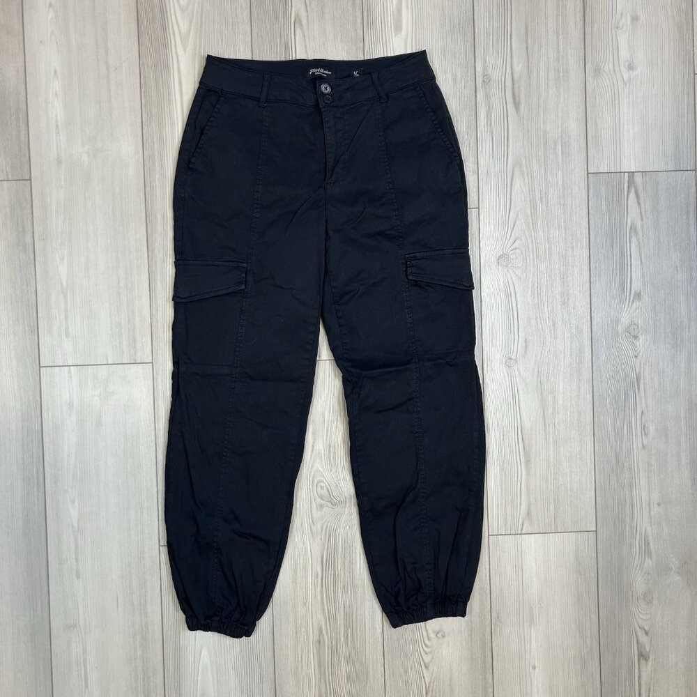 Flag & Anthem Size 6/28 Navy Blue Jogger Denim‎ Pants